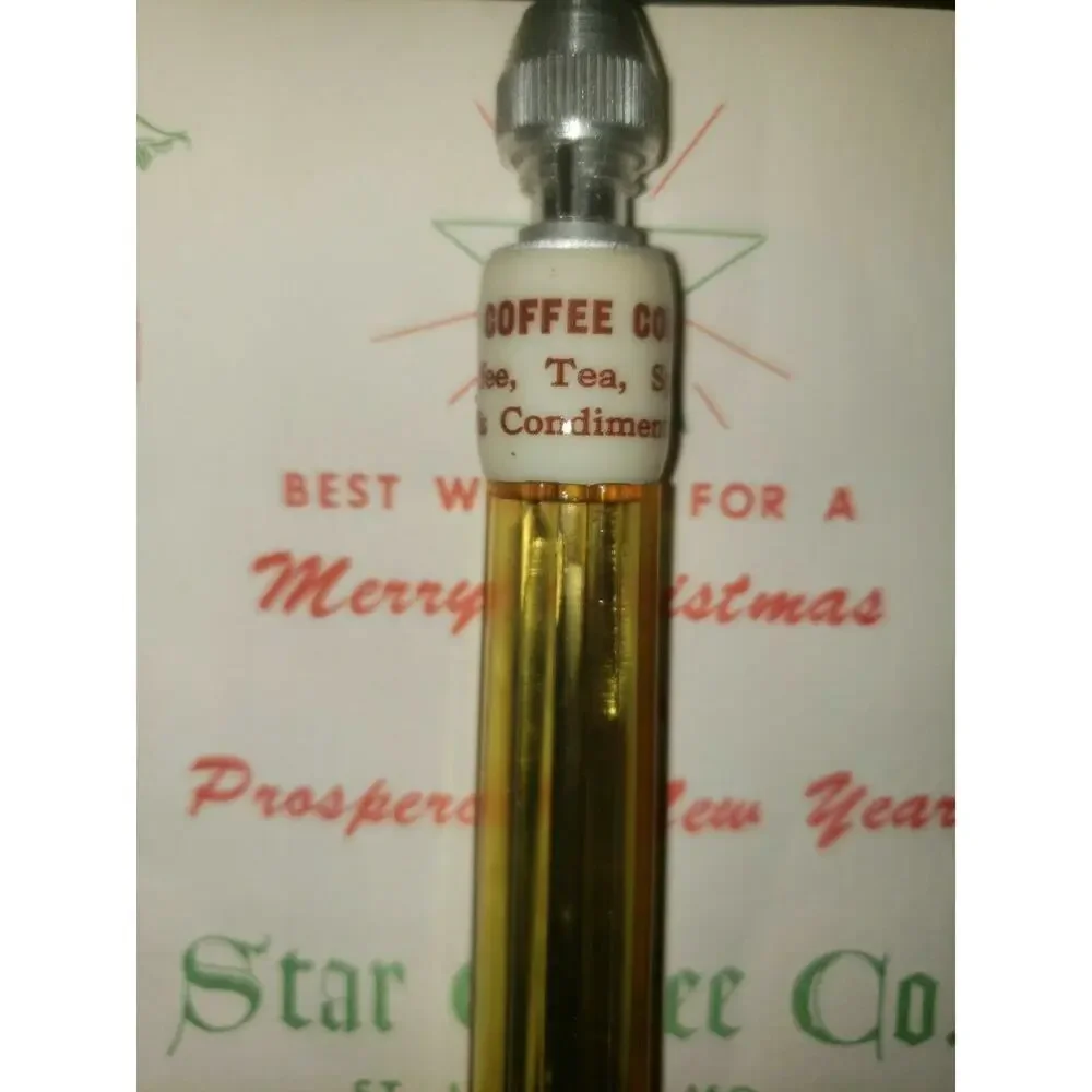 Vintage Star Coffee Co. St Louis Christmas Advertising GiveAway Screwdriver S113